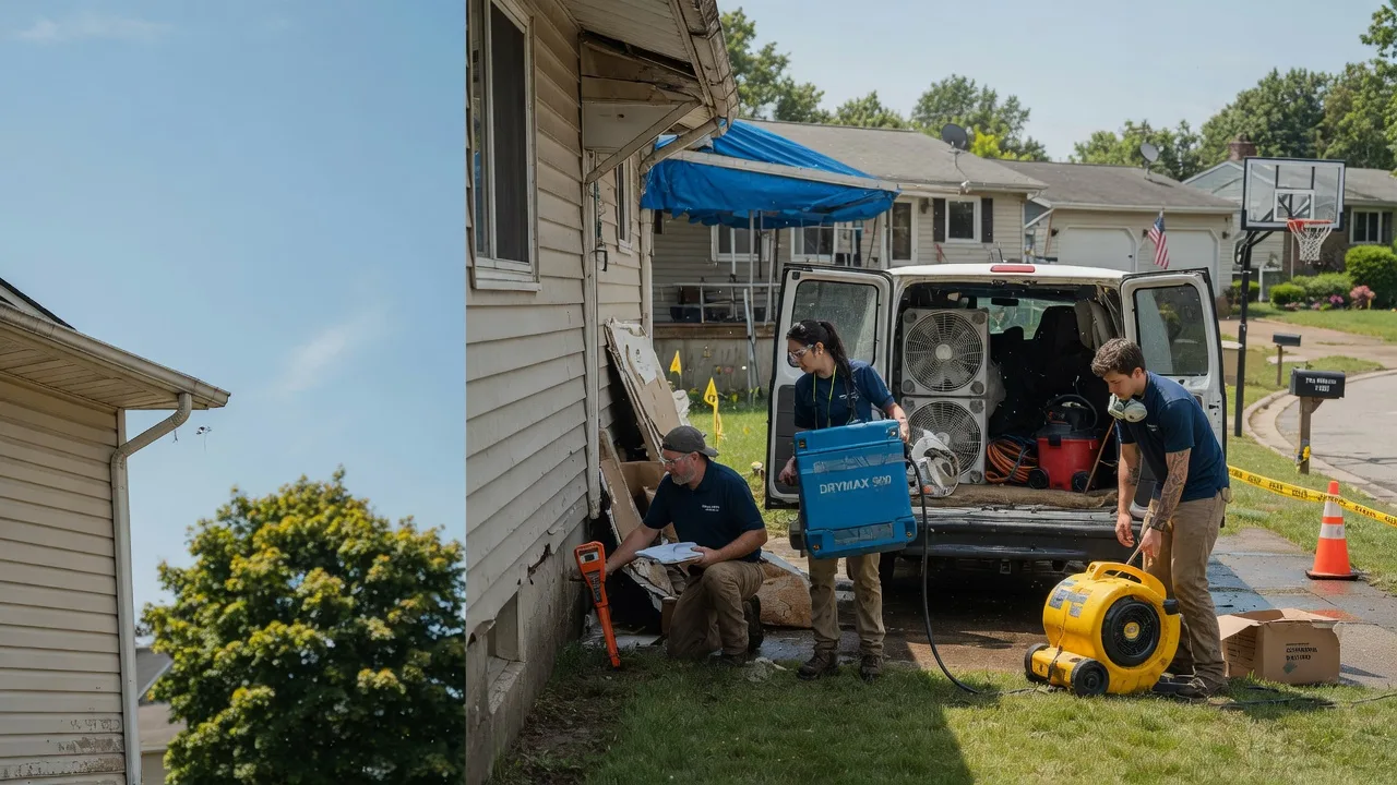 Ceiling Leak Cleanup in Pocahontas, VA near me