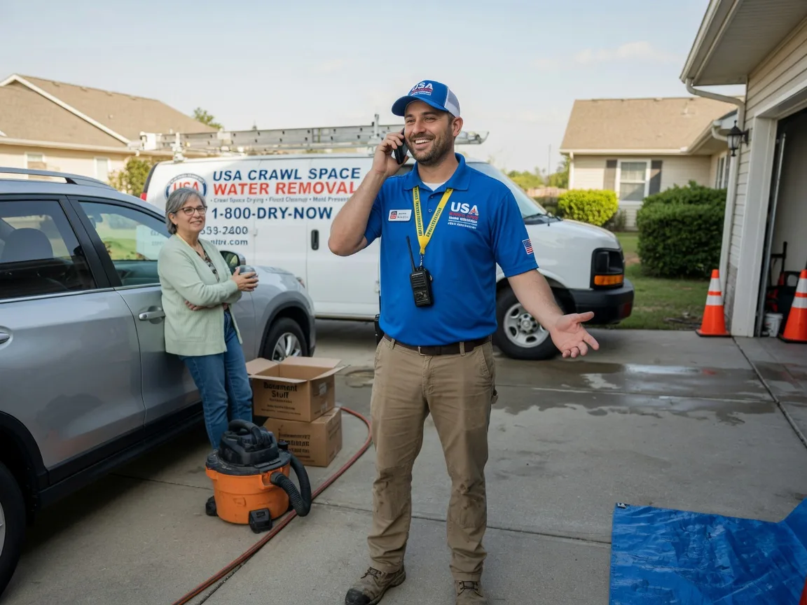 Crawl Space Water Removal Pocahontas, VA FAQs